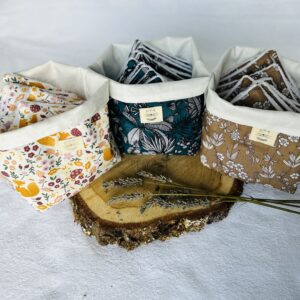 Panières de lingettes